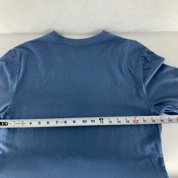 Life is Good Men's Jake Grill Short Sleeve Crusher Tee Blue Size S - Picture 4 of 15